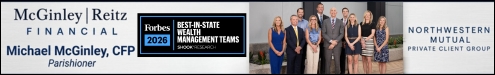 McGinley Reitz Financial Wide Sponsorship Banner